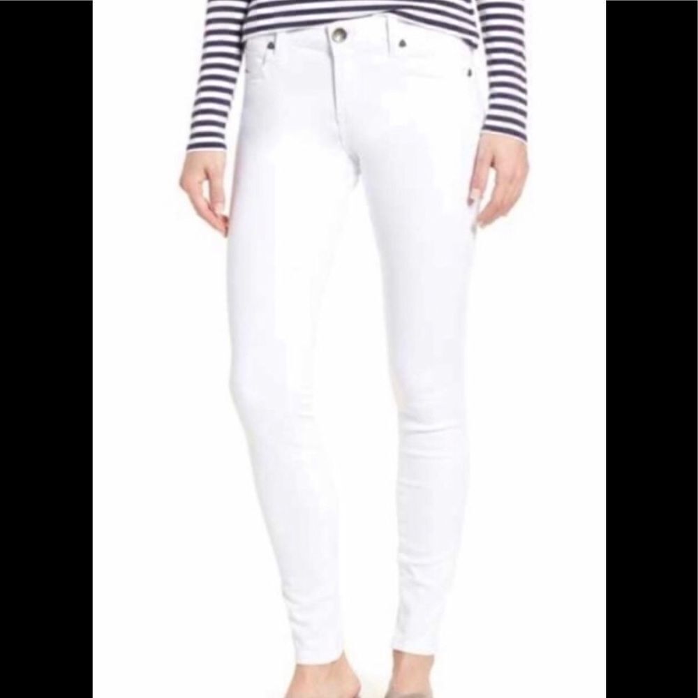 Kut from the kloth white ellen ankle skinny sz 4